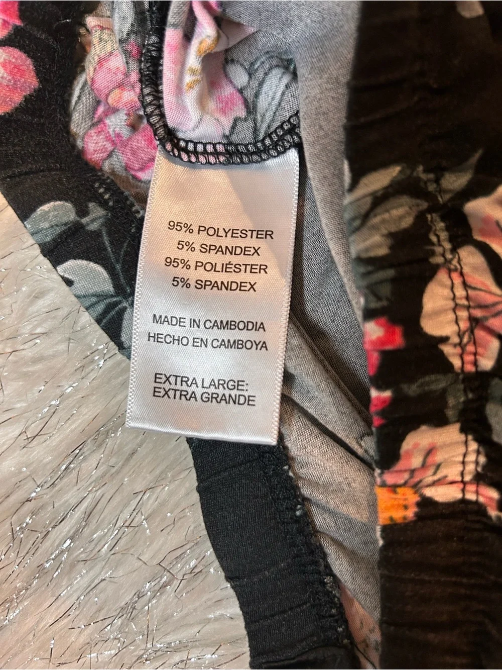 Room Service Floral Capri Pajama Set Comfy Stretch Button Up